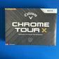 Chrome Tour X- Prior Generation - One Dozen White Balls