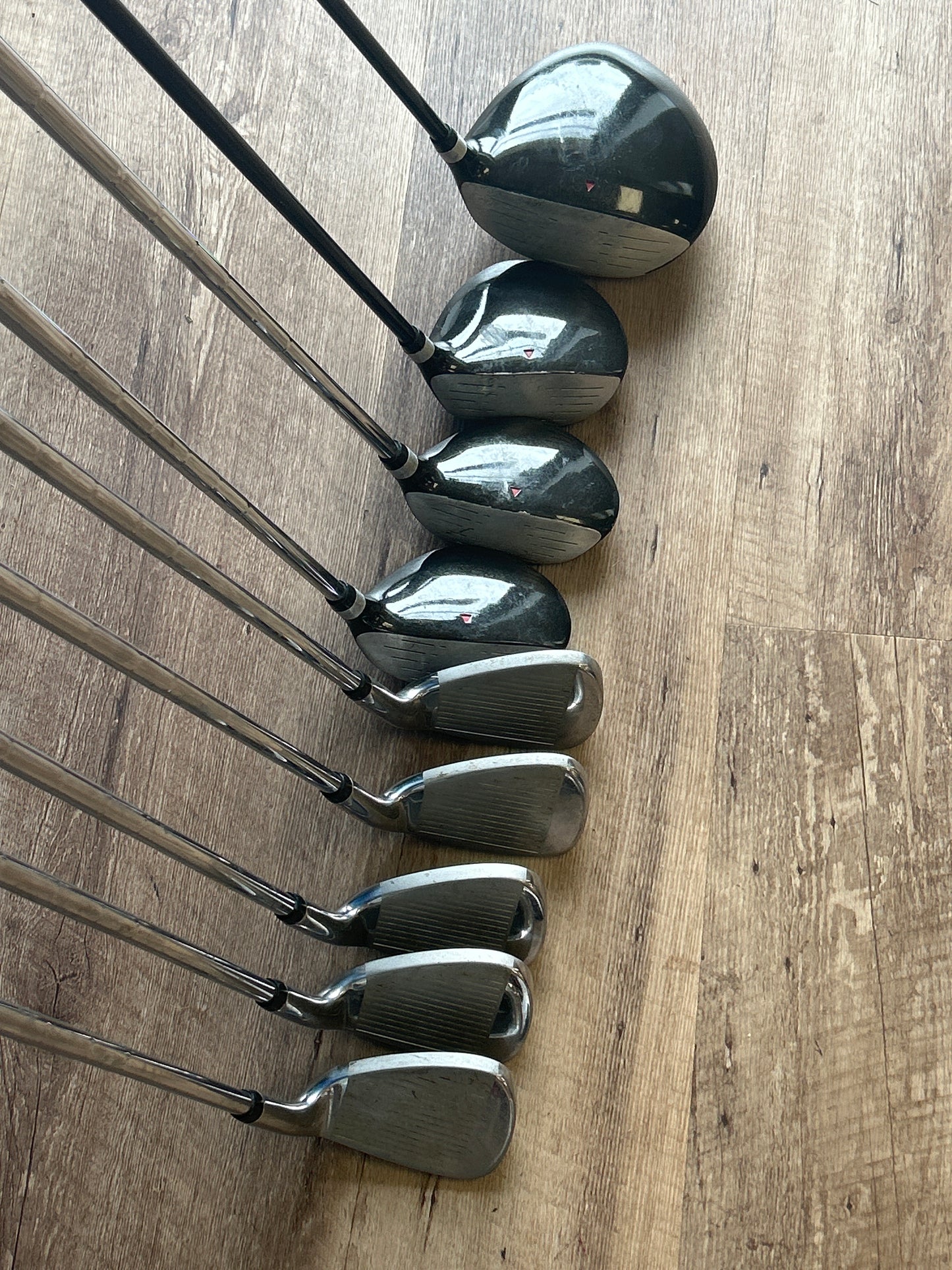 Top-Flite XL Golf Set 6-W Irons, 4 & 5 Hybrids, Driver & 3-Wood Left-Handed