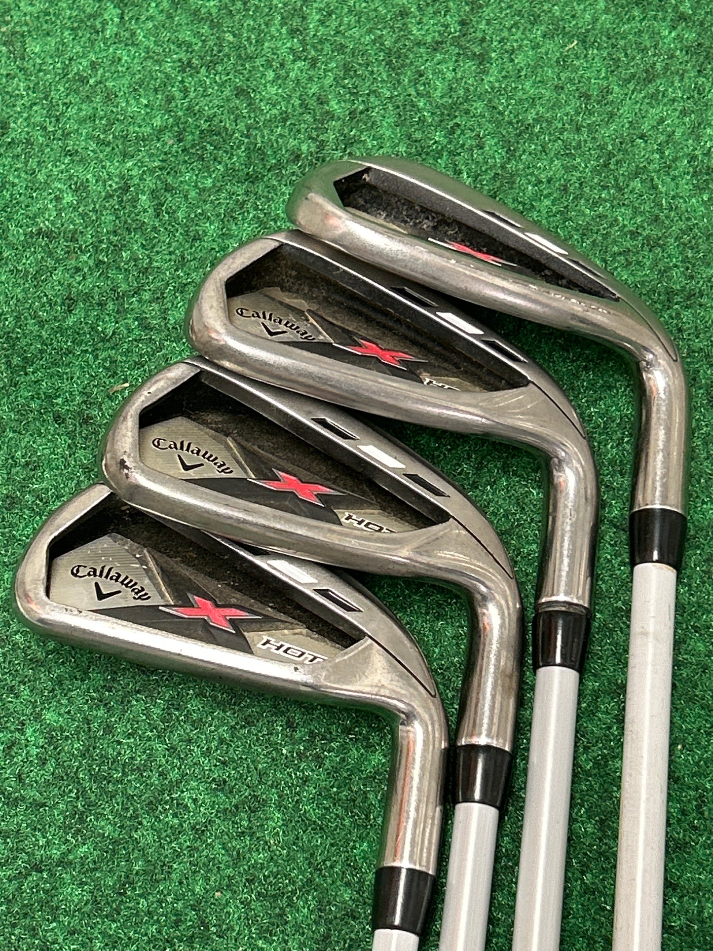 Callaway X-Hot Iron Set (4-9 + SW) Stiff Flex RH