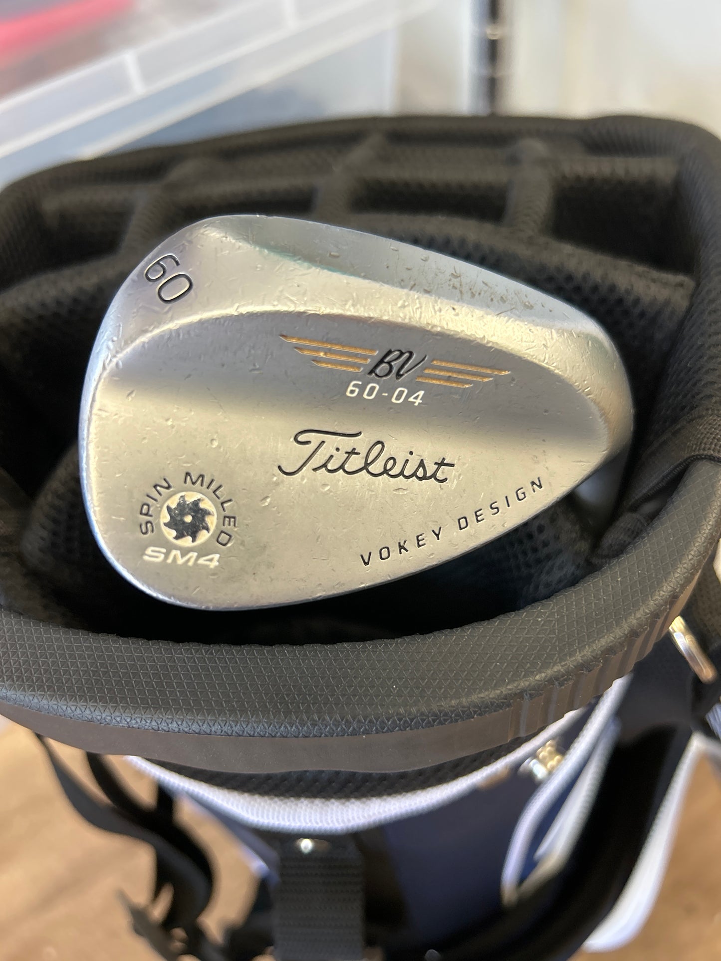 Titleist Vokey Spin Milled SM4 Chrome 60 Lob Wedge