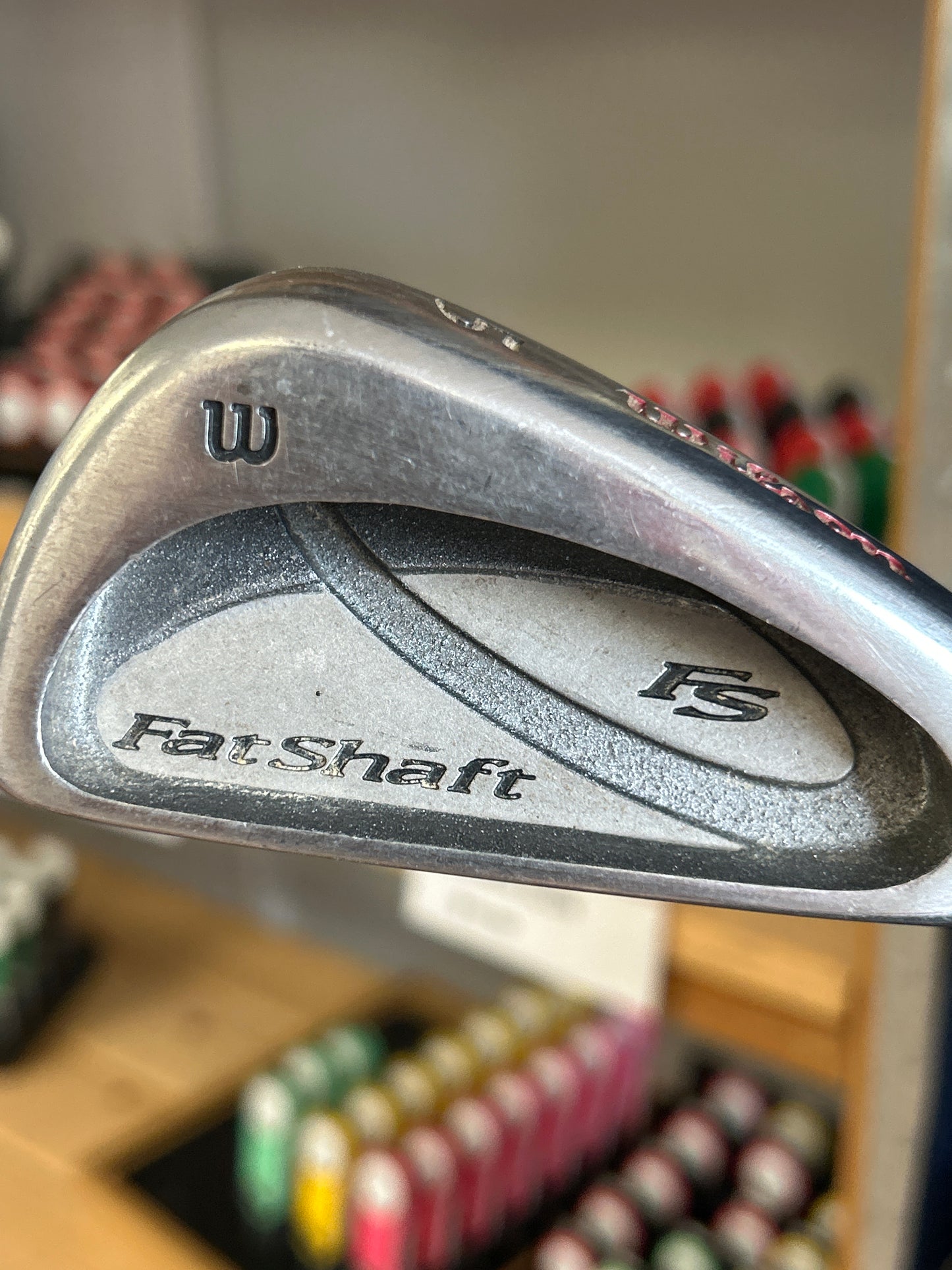 Wilson Fat Shaft FS irons, 3–8 iron (6 clubs)