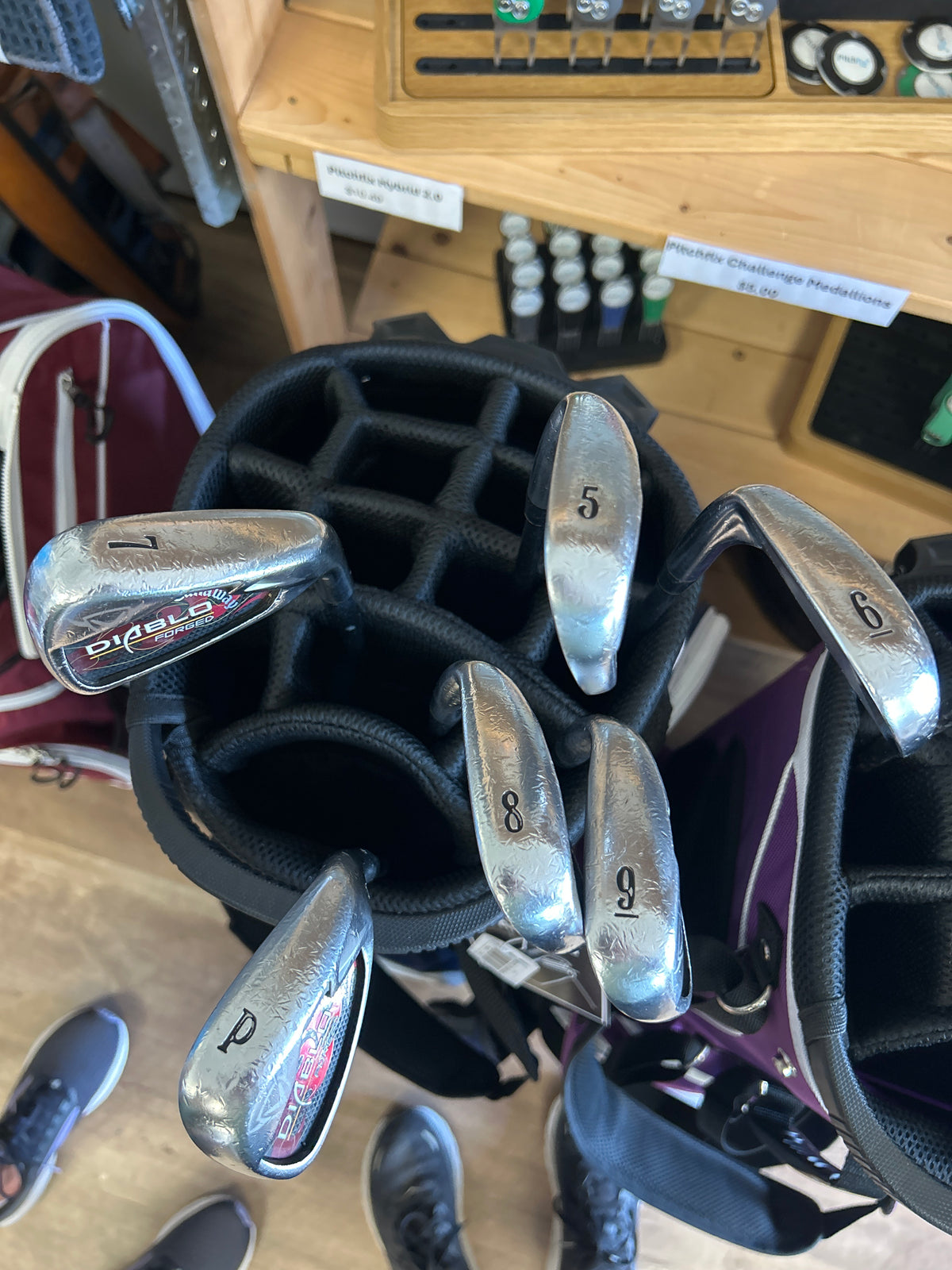 Callaway Diablo Forged Iron Set 5-PW graphite Reg. Flex RH