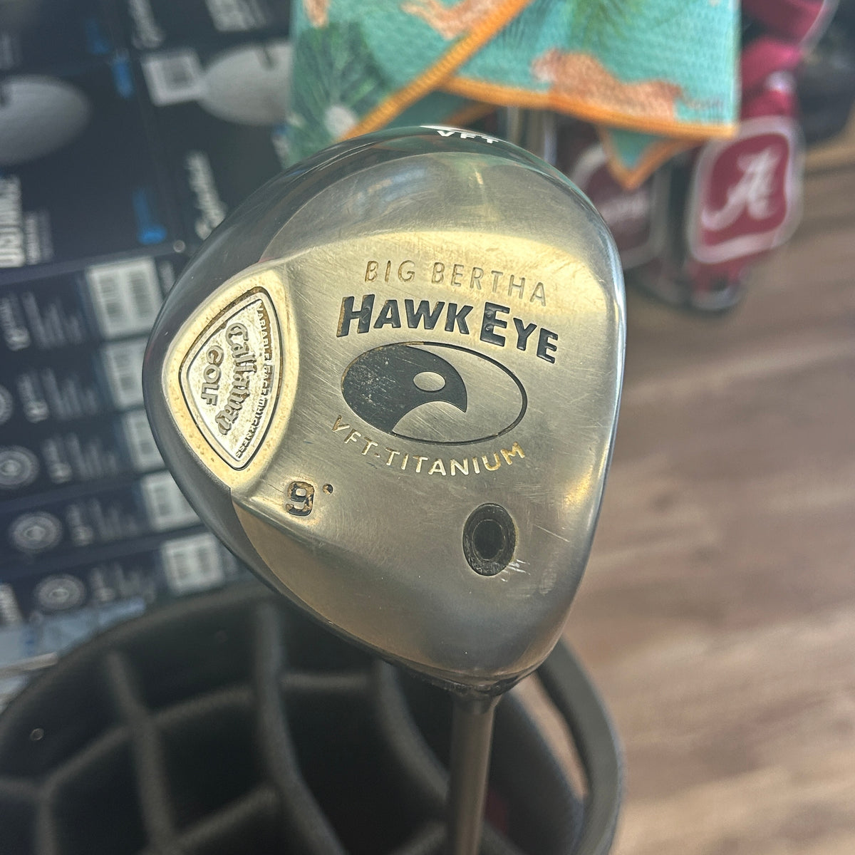 Callaway Big Bertha Hawkeye VFT Titanium driver, 9° loft RH