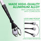Stainless Steel Telescopic Design Golf Ball Retriever - Extends up to 12 Feet