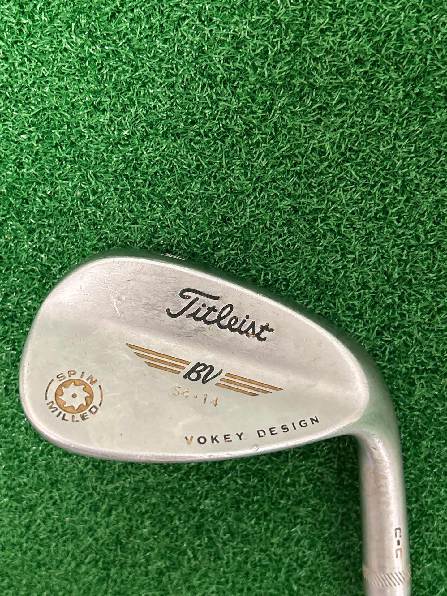 Titleist Vokey Design Spin Milled wedge, 54° / 14° bounce RH