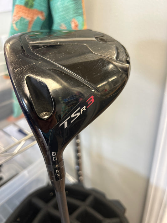 Titleist TSR3 Driver 8.0 Loft Stiff LH
