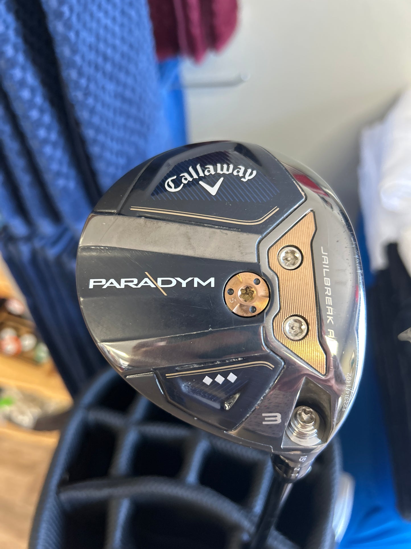 Callaway Paradym Triple Diamond fairway wood RH