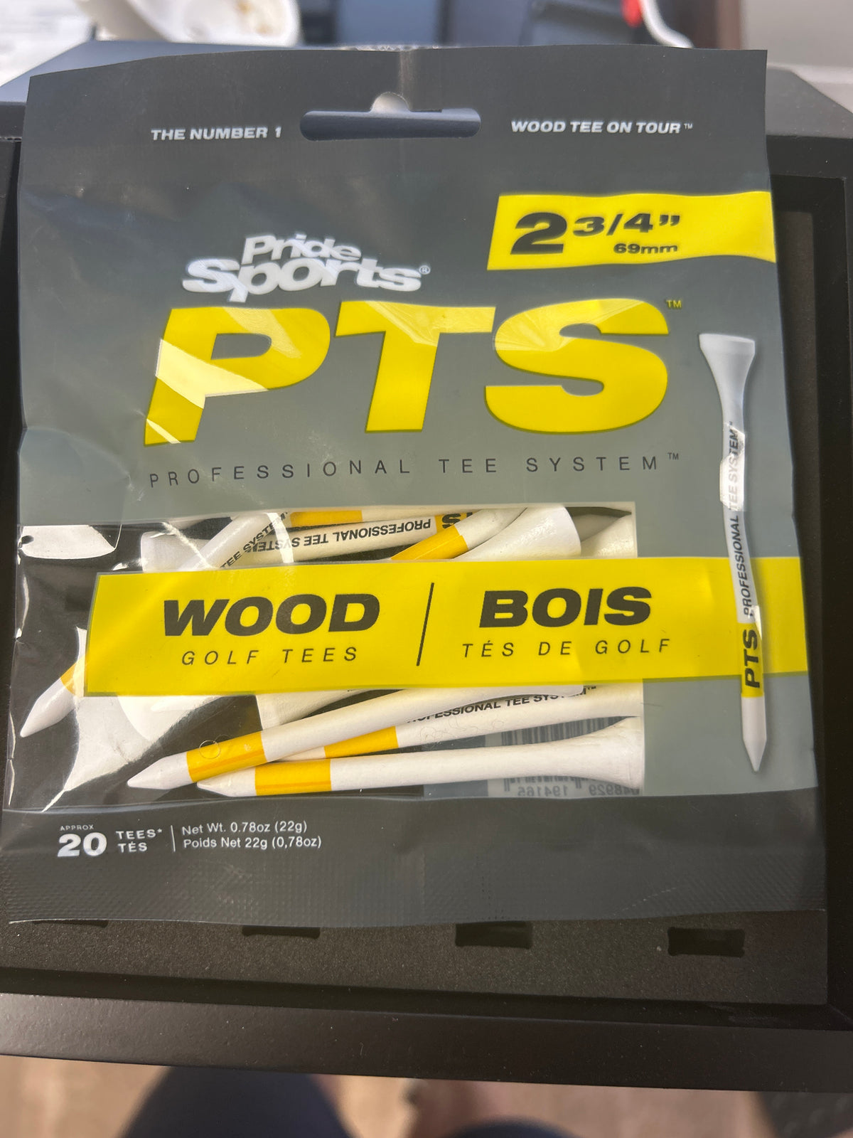 PTS 2 3/4 Tees Bags of 20