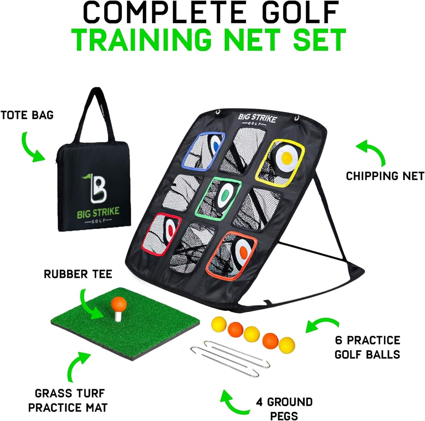 Chipping Net with 5 Targets