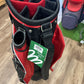 NEW McGregor TOURNEY Cart Bag Lightweight Red&Black