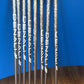 Set of 8 Project X Denali Frost Silver 70g 6.0 Stiff Flex Shafts