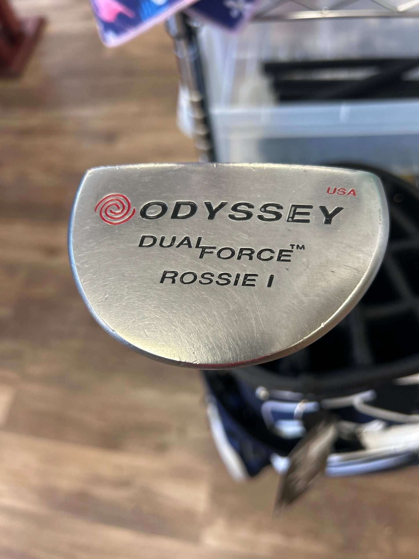 Odyssey Dual Force Belly Broomstick Putter