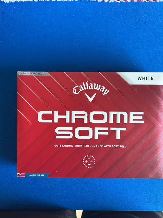 Callaway Chrome Soft- Prior Generation- One Dozen White