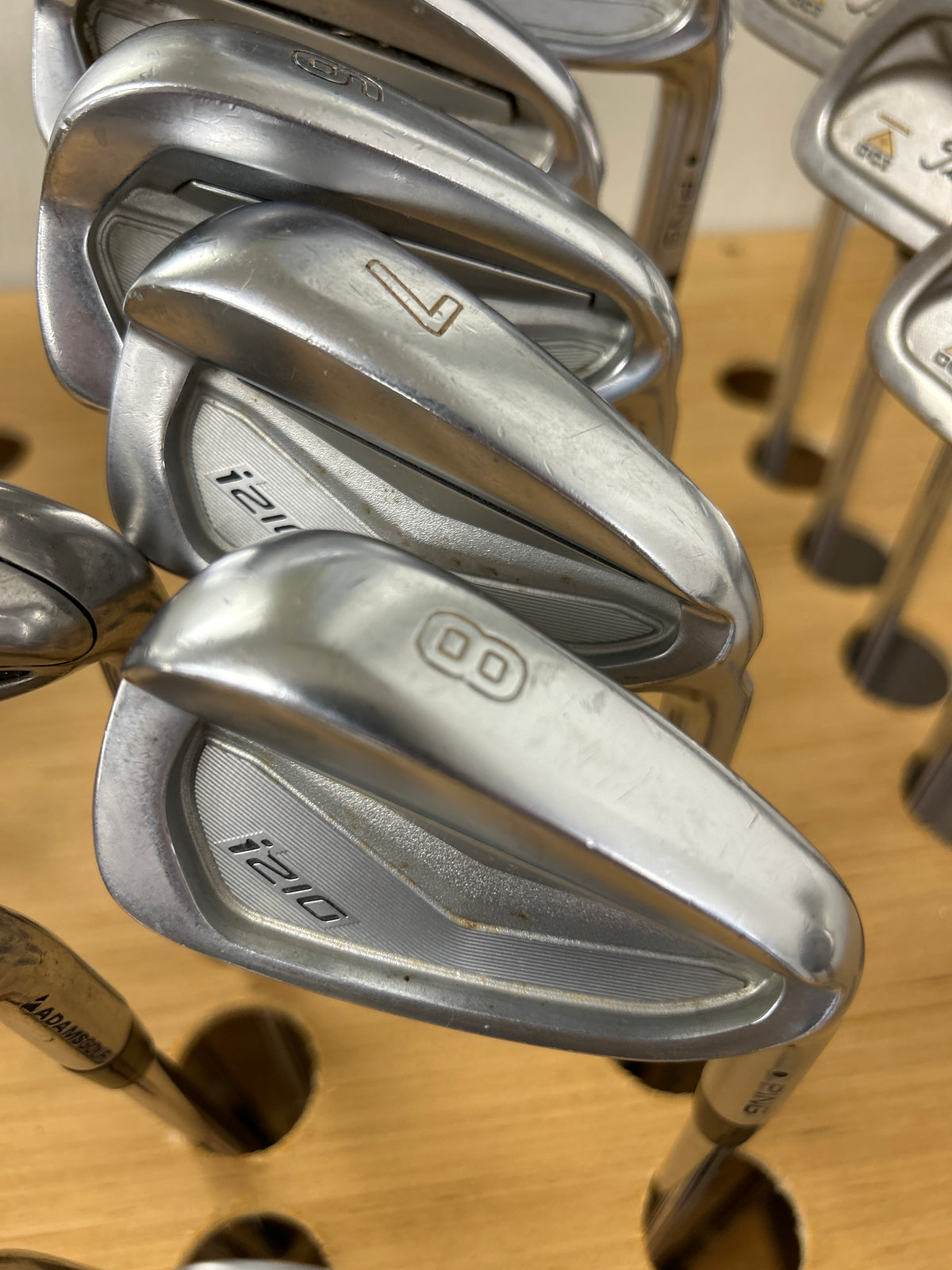 Ping i210 iron set (4–PW) Stiff Flex RH