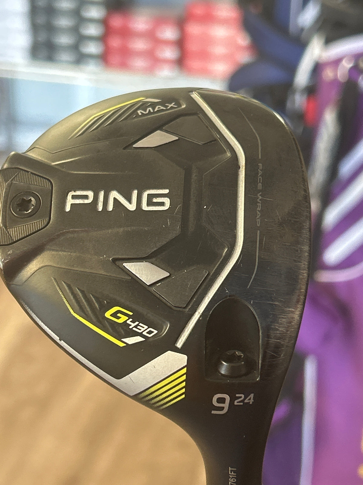PING G430 MAX 9-Wood  Sr. Flex Shaft RH