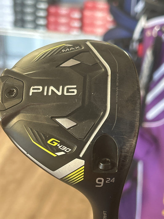 PING G430 MAX 9-Wood  Sr. Flex Shaft RH