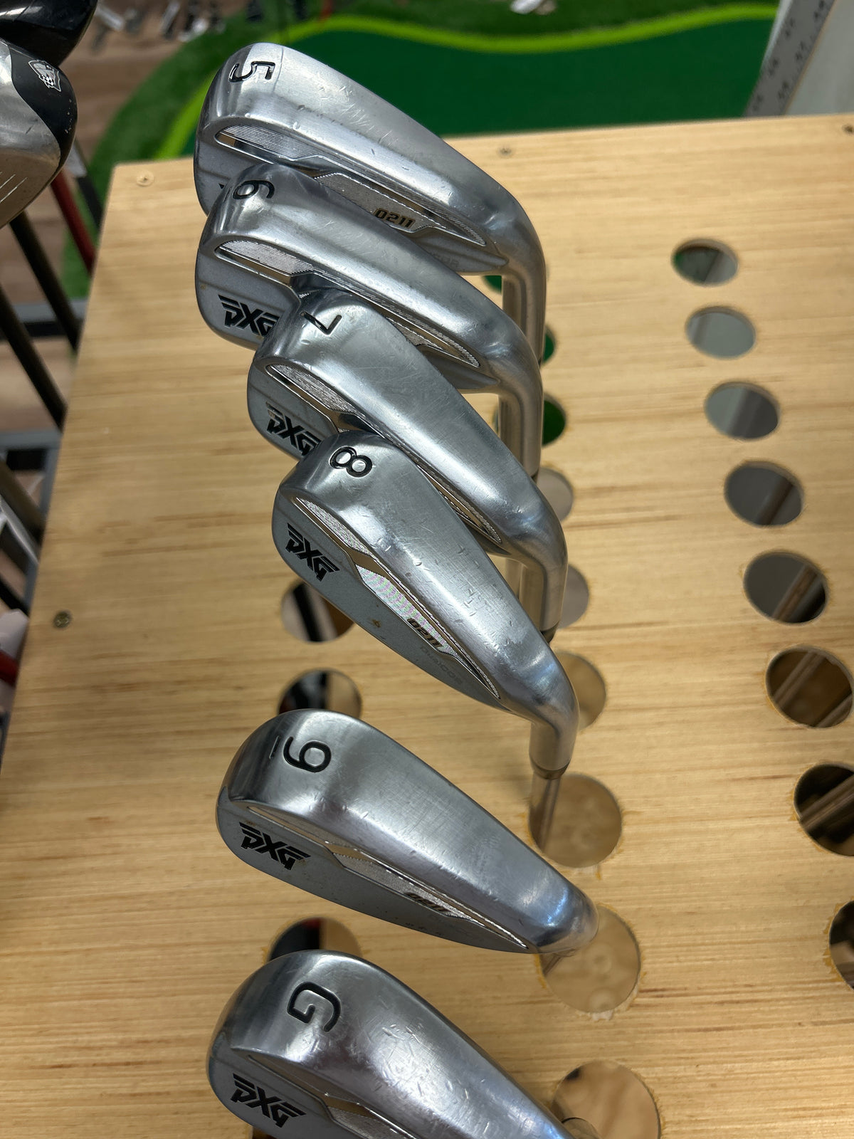 PXG 0211 DualCor Iron Set 5–9, Gap Wedge Stiff Flex RH