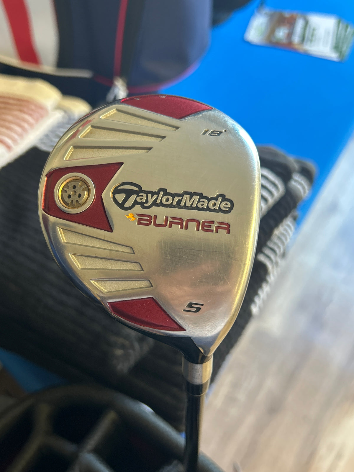 TaylorMade Burner 5-Wood 18°Stiff Flex RH