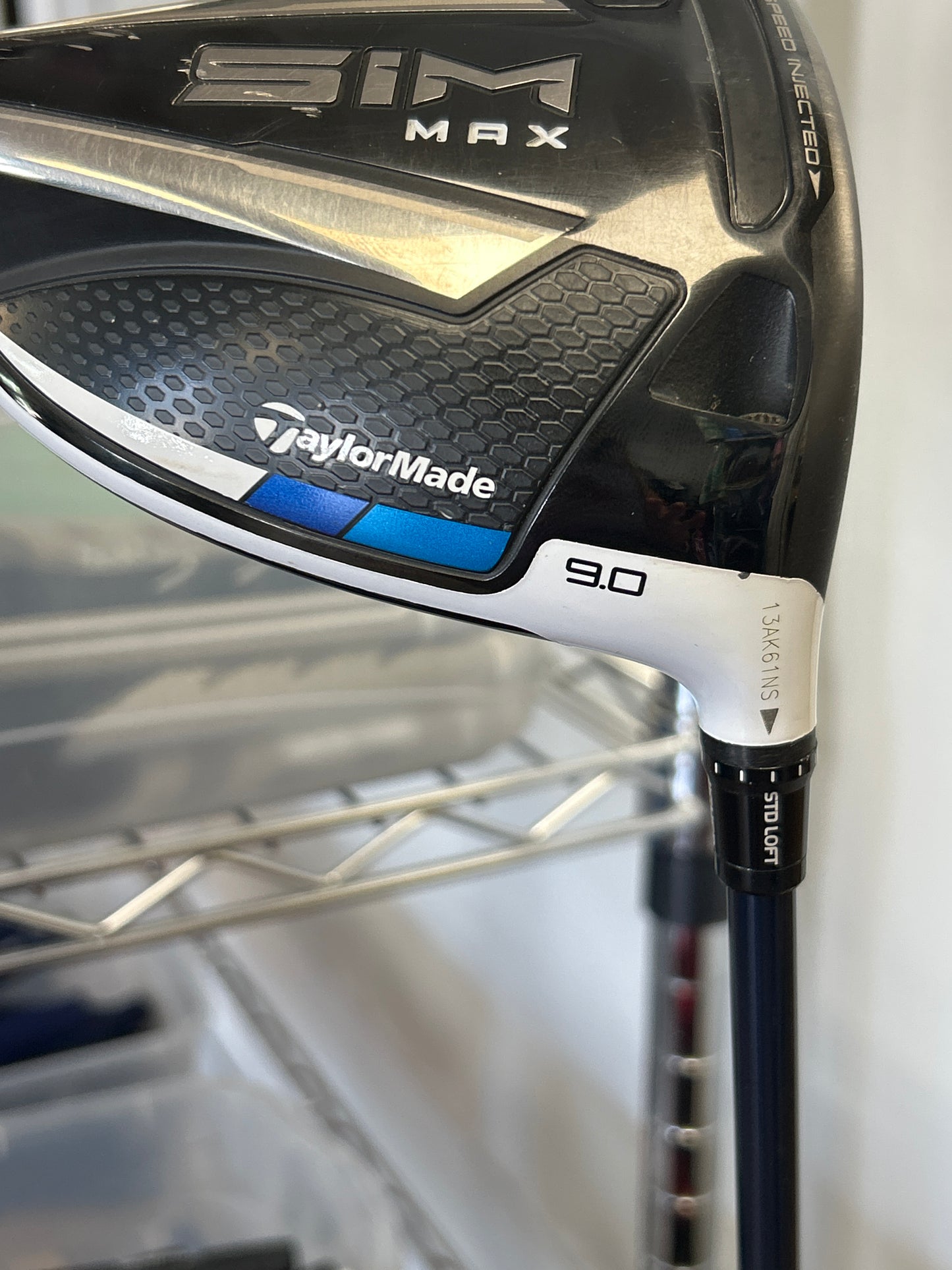 TaylorMade SIM Max Driver 9.0°
Loft Fujikura Ventus Blue 6 (stiff) RH
