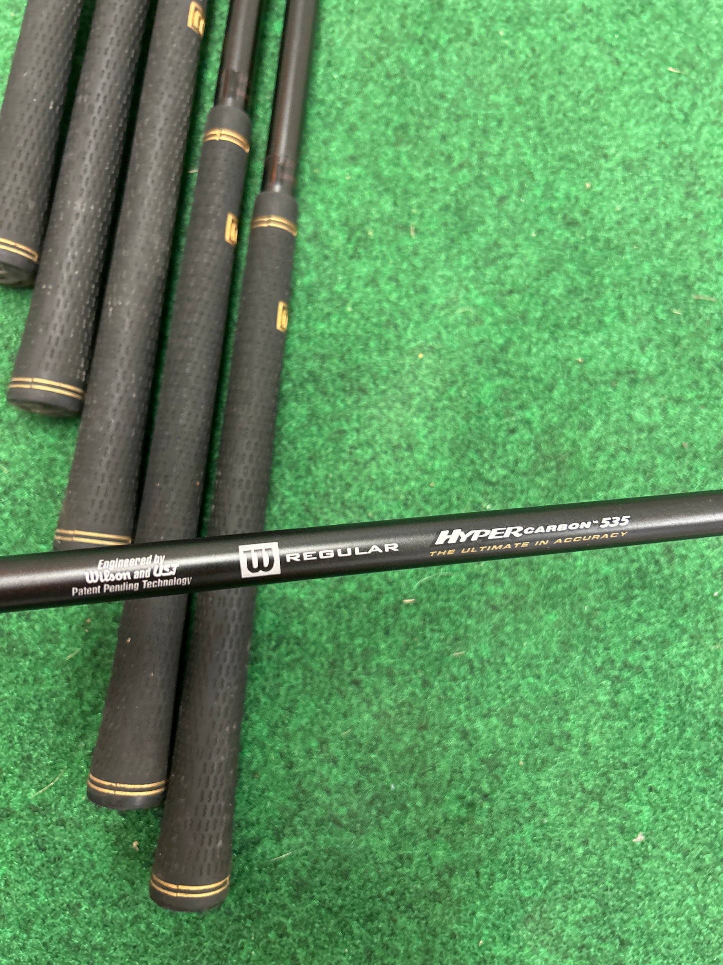 Wilson Fat Shaft FS irons, 3–8 iron (6 clubs)