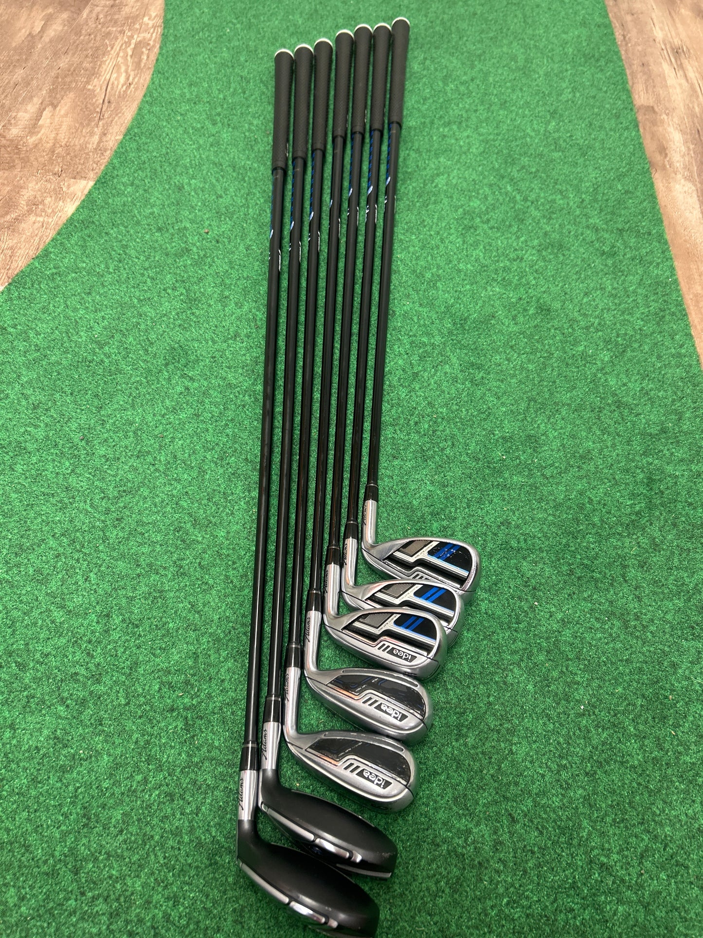 Adam’s Idea Combo Iron Set A-Flex 5 Irons, 2 Hybrids RH