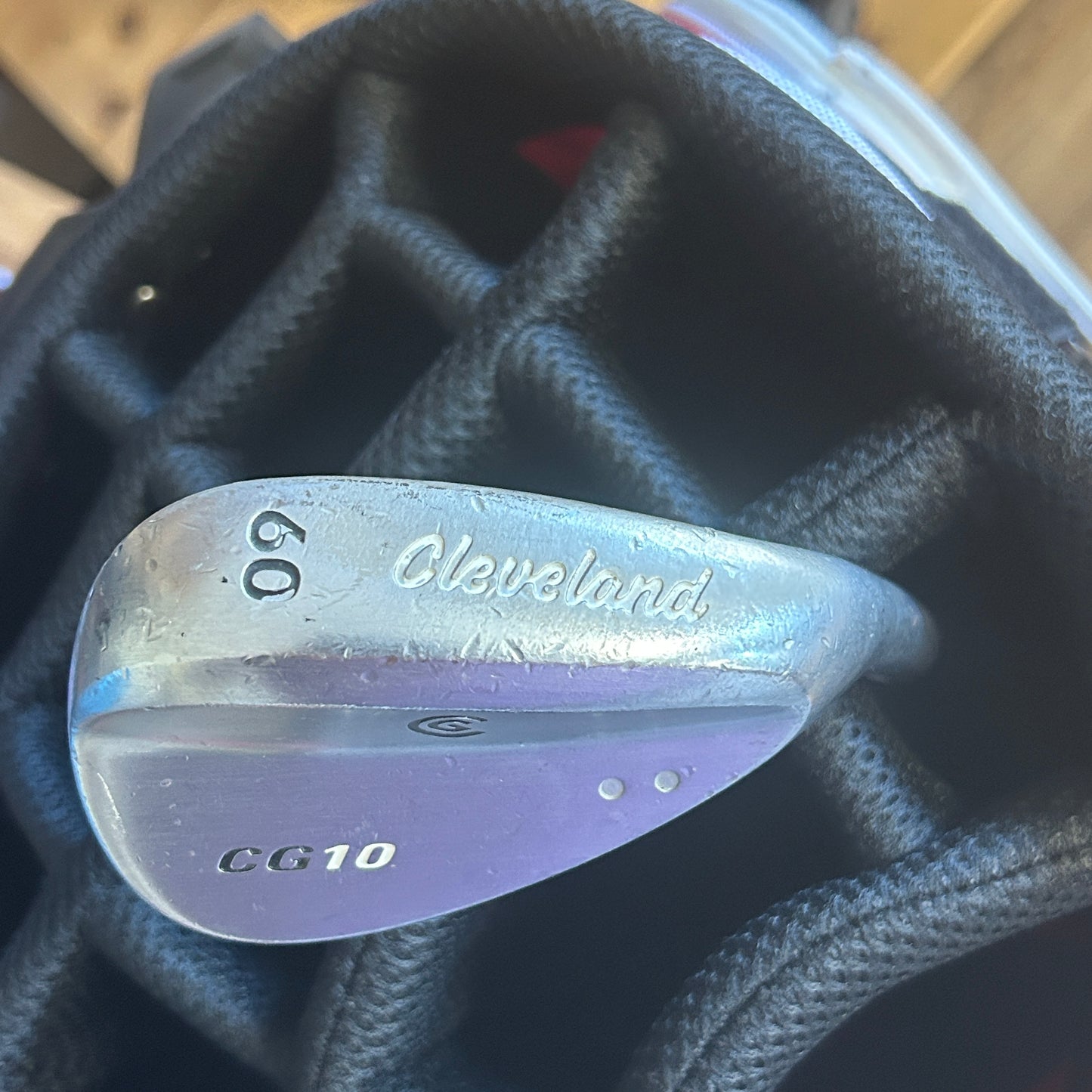 Cleveland CG10 60° Lob Wedge with the original True Temper Dynamic Gold Wedge Flex RH