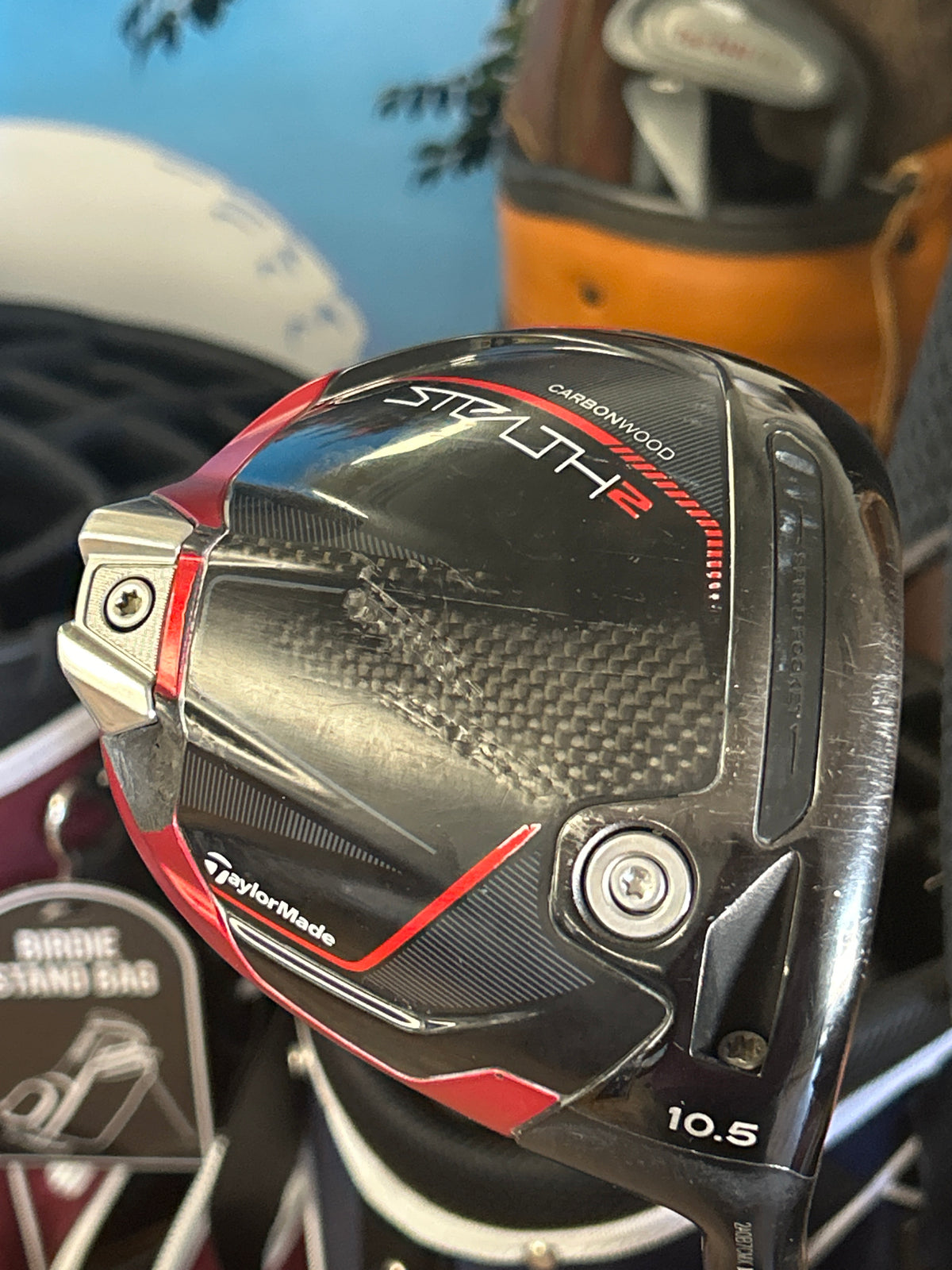 TaylorMade Stealth 2 Driver 10.5° loft adjustable Stiff Flex RH