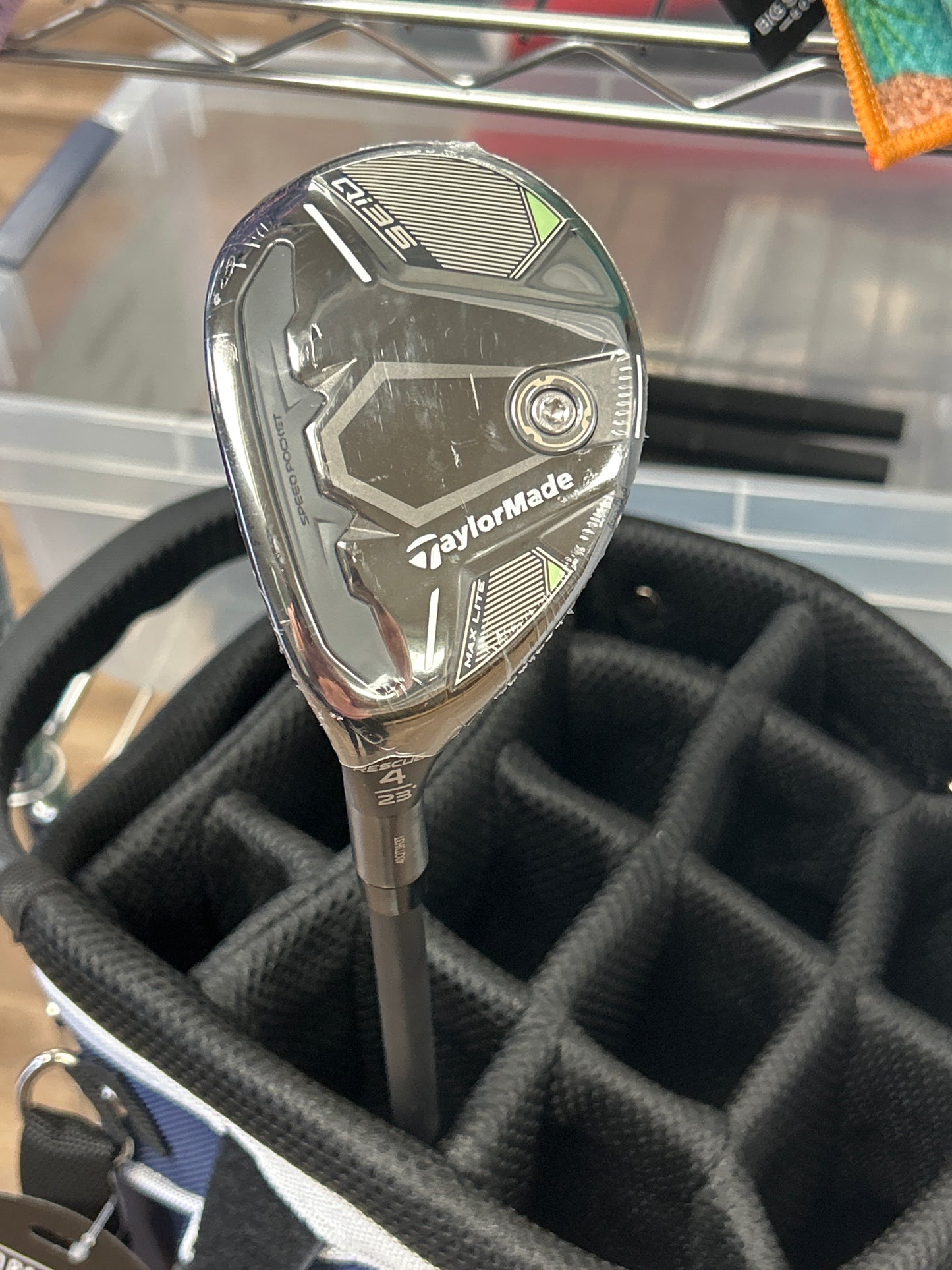 Taylormade Qi35 Max Lite Rescue 4- Hybrid- MINT CONDITION - LH