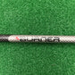TaylorMade Tour Burner Driver (2008). The shaft photo confirms the Fujikura RE*AX SuperFast 60, Stiff flex