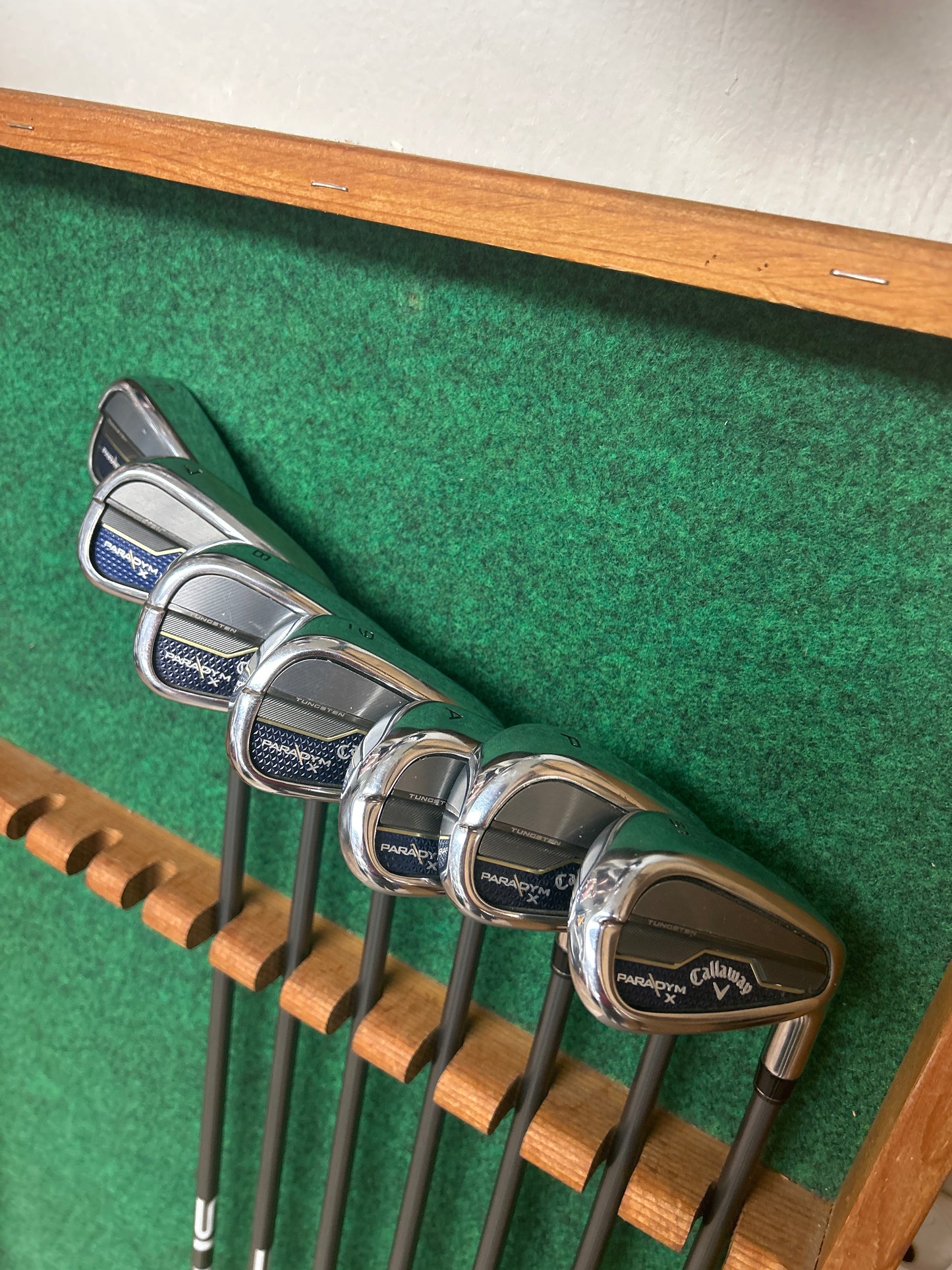 Callaway Paradym X iron set 6 thru 9 + P, A & 51 Degree Wedges( 7 clubs)