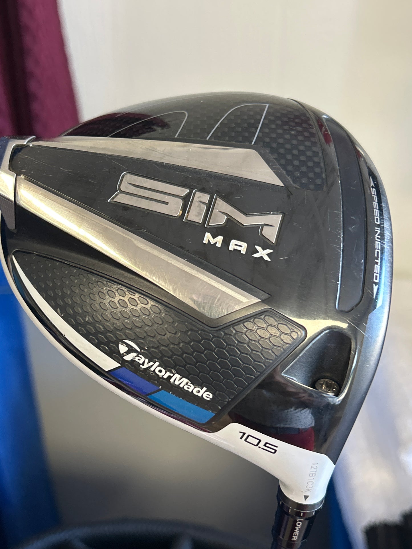 TaylorMade SIM Max Driver
10.5° Loft
Fujikura Ventus 6 Shaft
Stiff RH