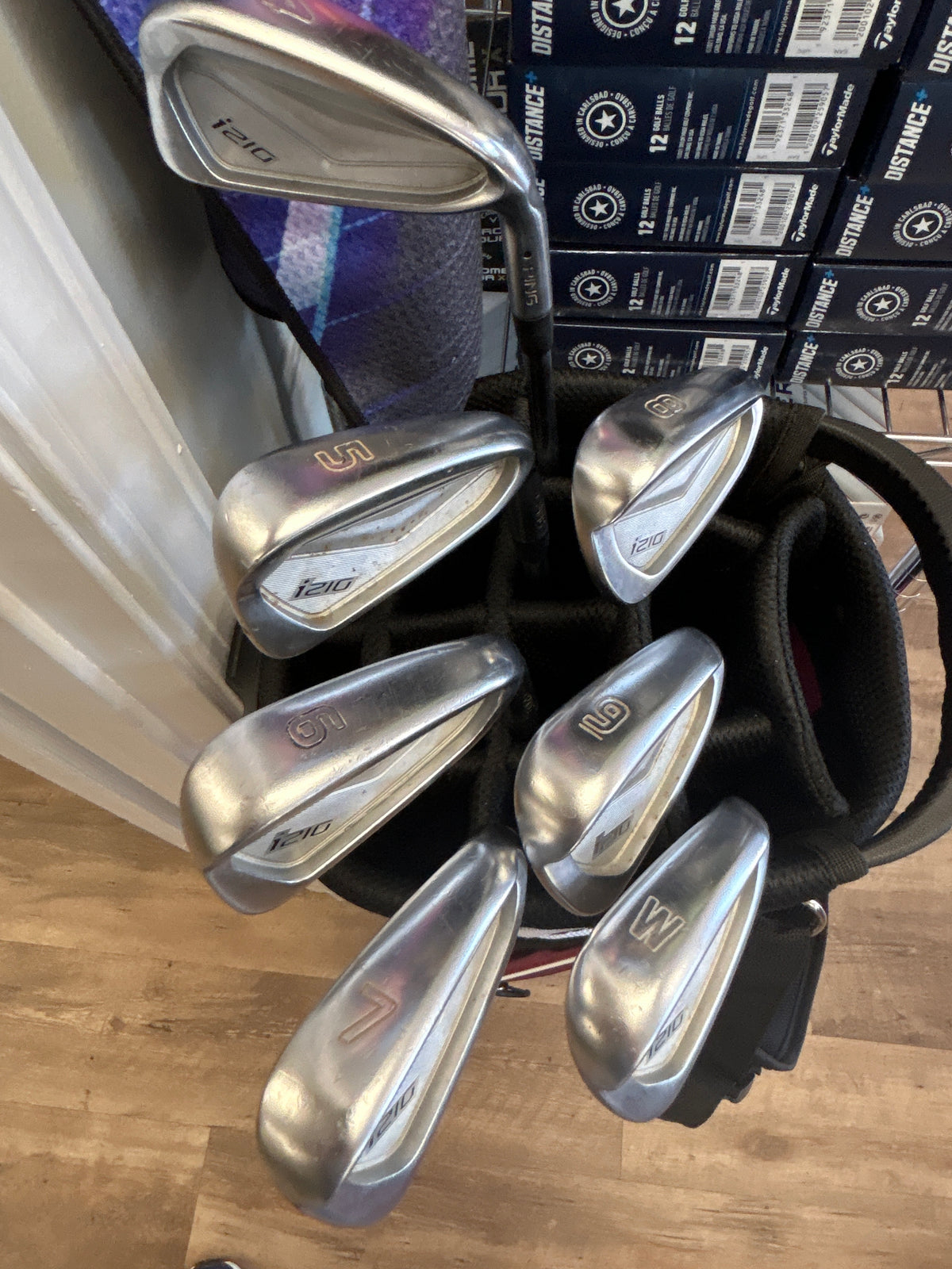 Ping i210 iron set (4–PW) Stiff Flex RH