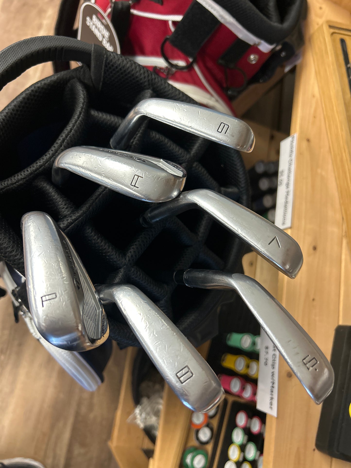 Taylormade P770 Iron Set 6-A Irons Stiff Flex Graphite RH