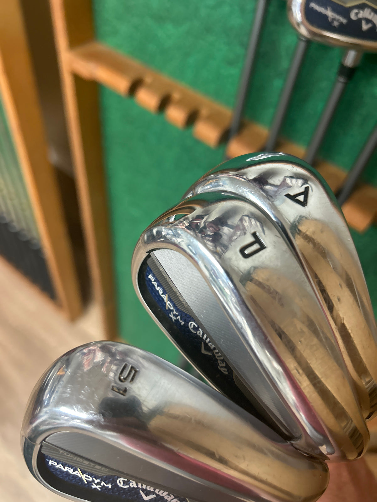Callaway Paradym X iron set 6 thru 9 + P, A & 51 Degree Wedges( 7 clubs)