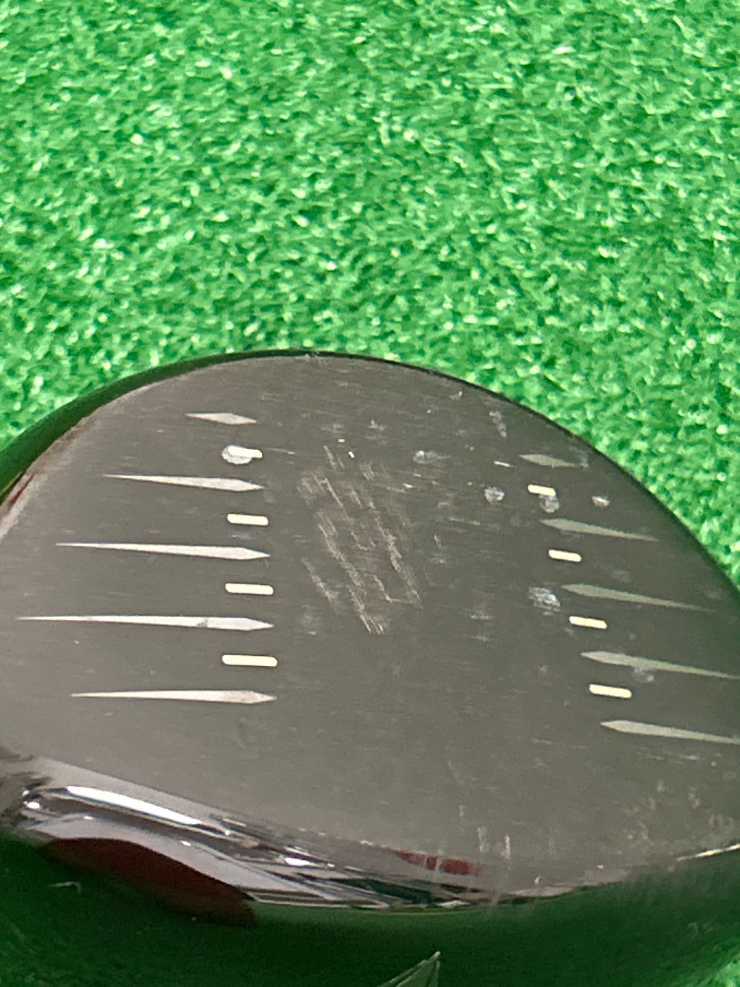 Titleist TS3 10.5° driver with a UST Mamiya Proforce V2 69 Series RH.  NOTE- DENT ON CROW NEAR TOE