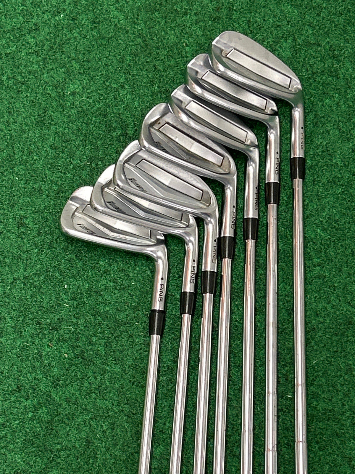 Ping i210 iron set (4–PW) Stiff Flex RH