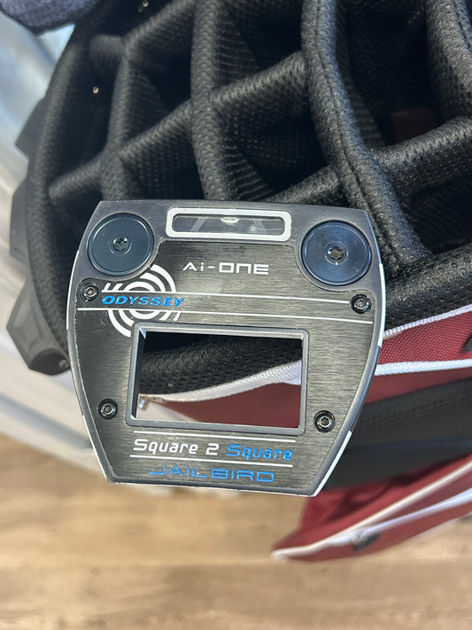 Odyssey Ai-One Square-2-Square Jailbird Putter 35.5” RH