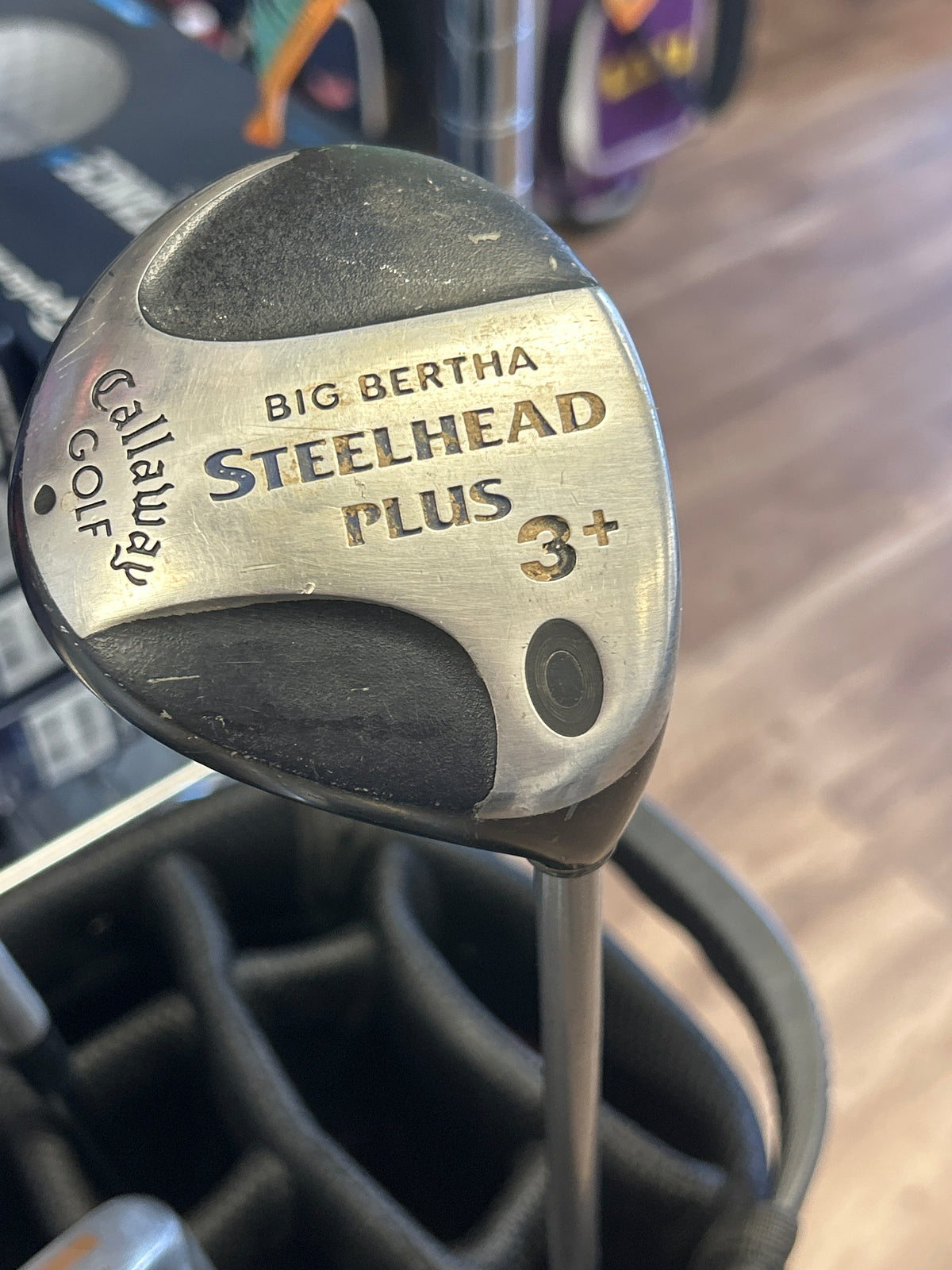 Callaway Big Bertha Steelhead Plus 3+ Wood Firm Flex RH