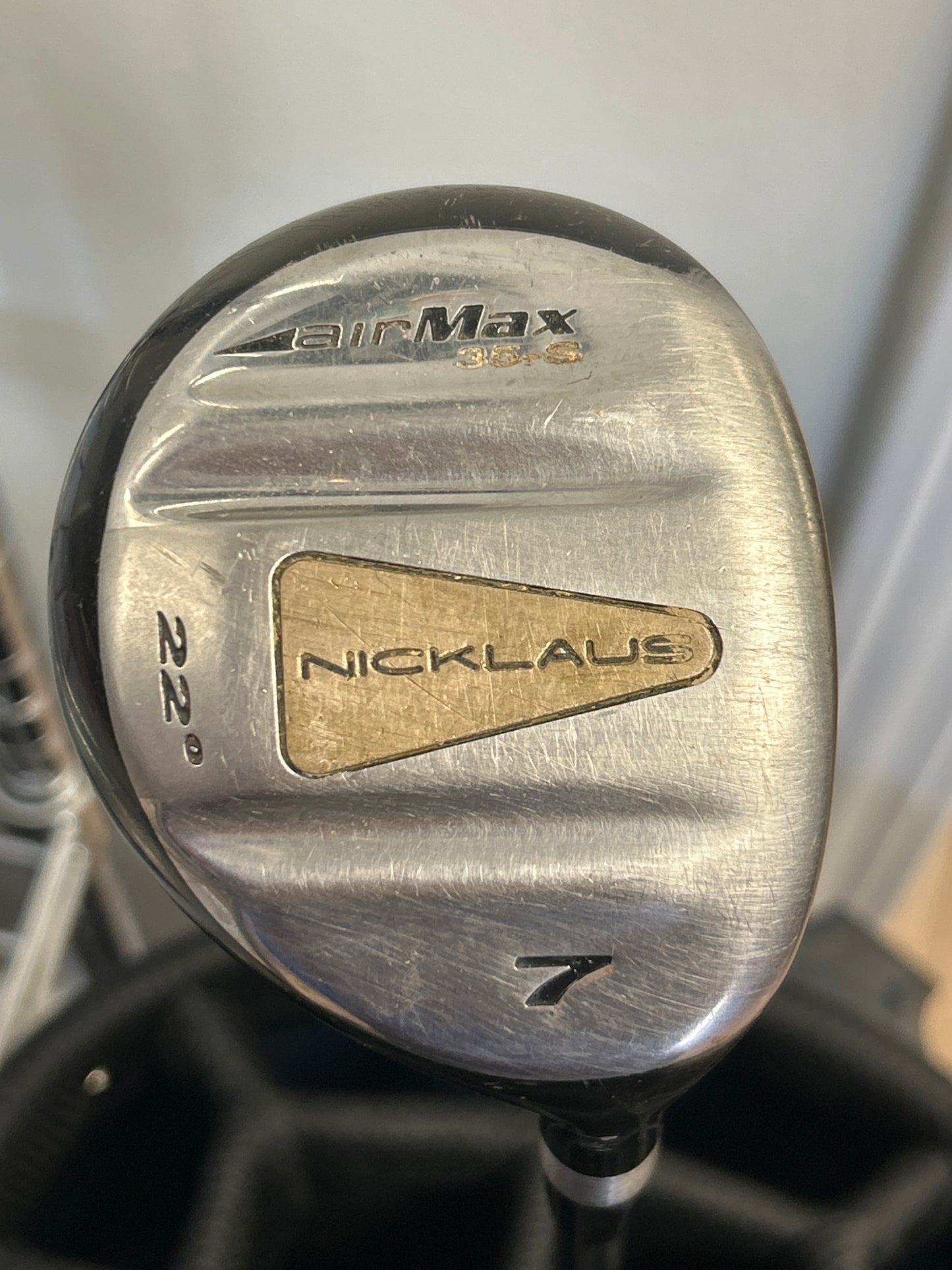 Nicklaus AirMax 365-S 7 Wood (22°) Fujikura Vista Pro 80 Regular Flex shaft  RH