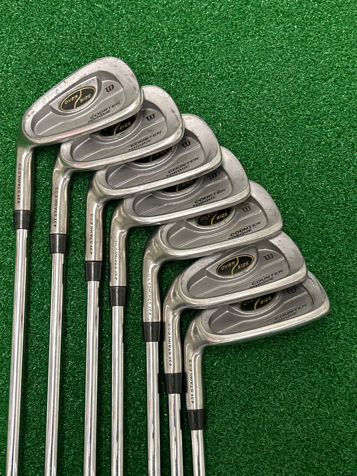 Wilson Oversize Counter Torque Iron Set 4–PW Left-Handed