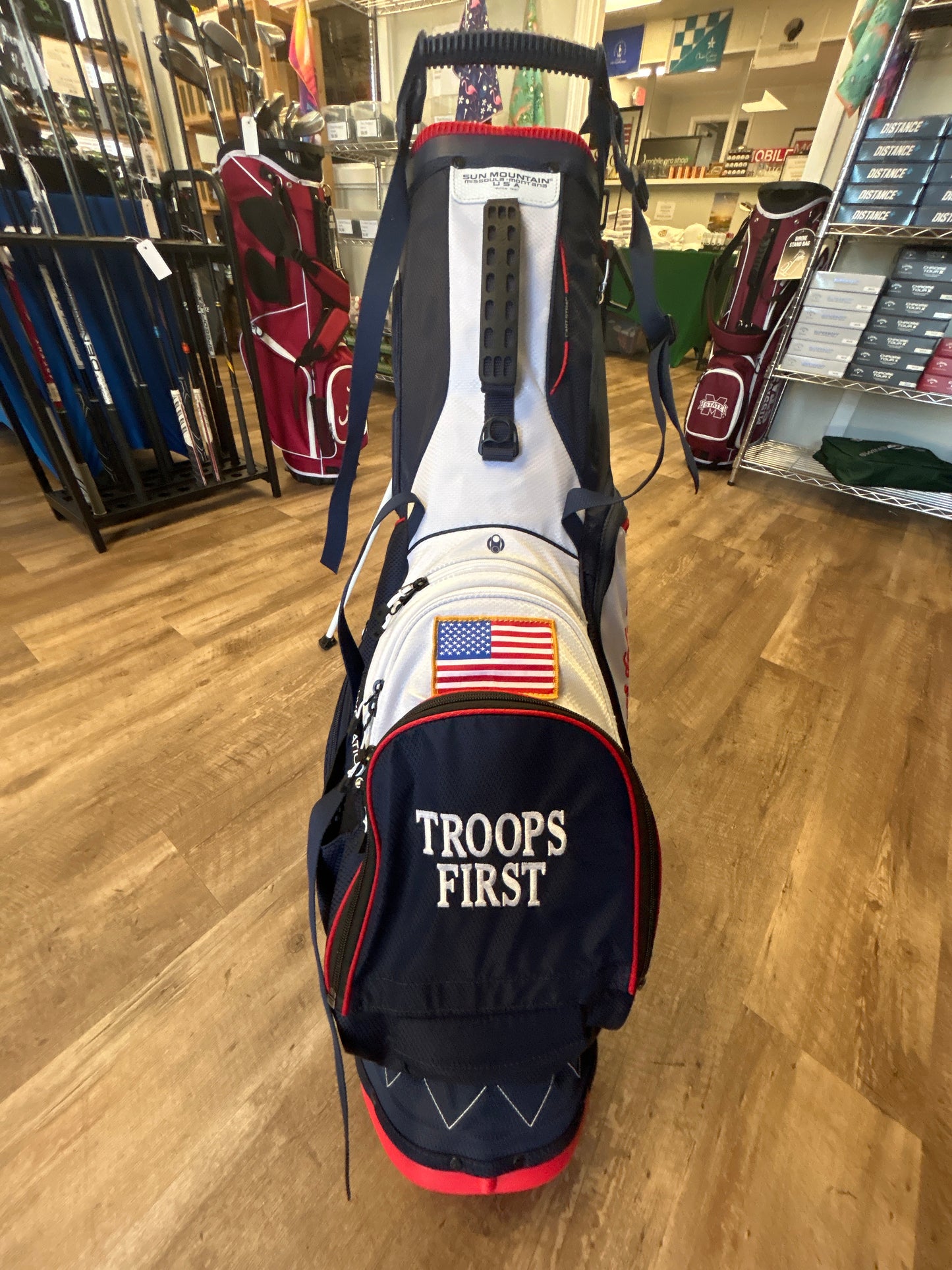 Sun Mountain Vaqueros del Mar / Troops First Golf Stand Bag