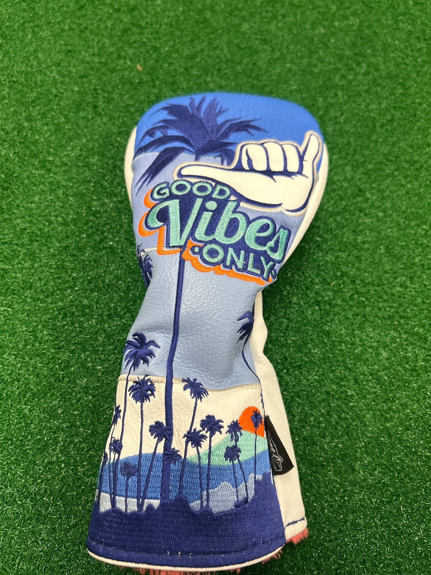 Good vibes only headcover
