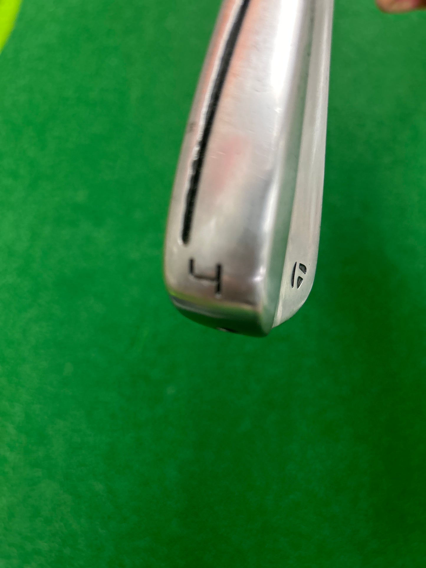 TaylorMade P790 4-Iron, and the shaft is a KBS Tour 90 Stiff