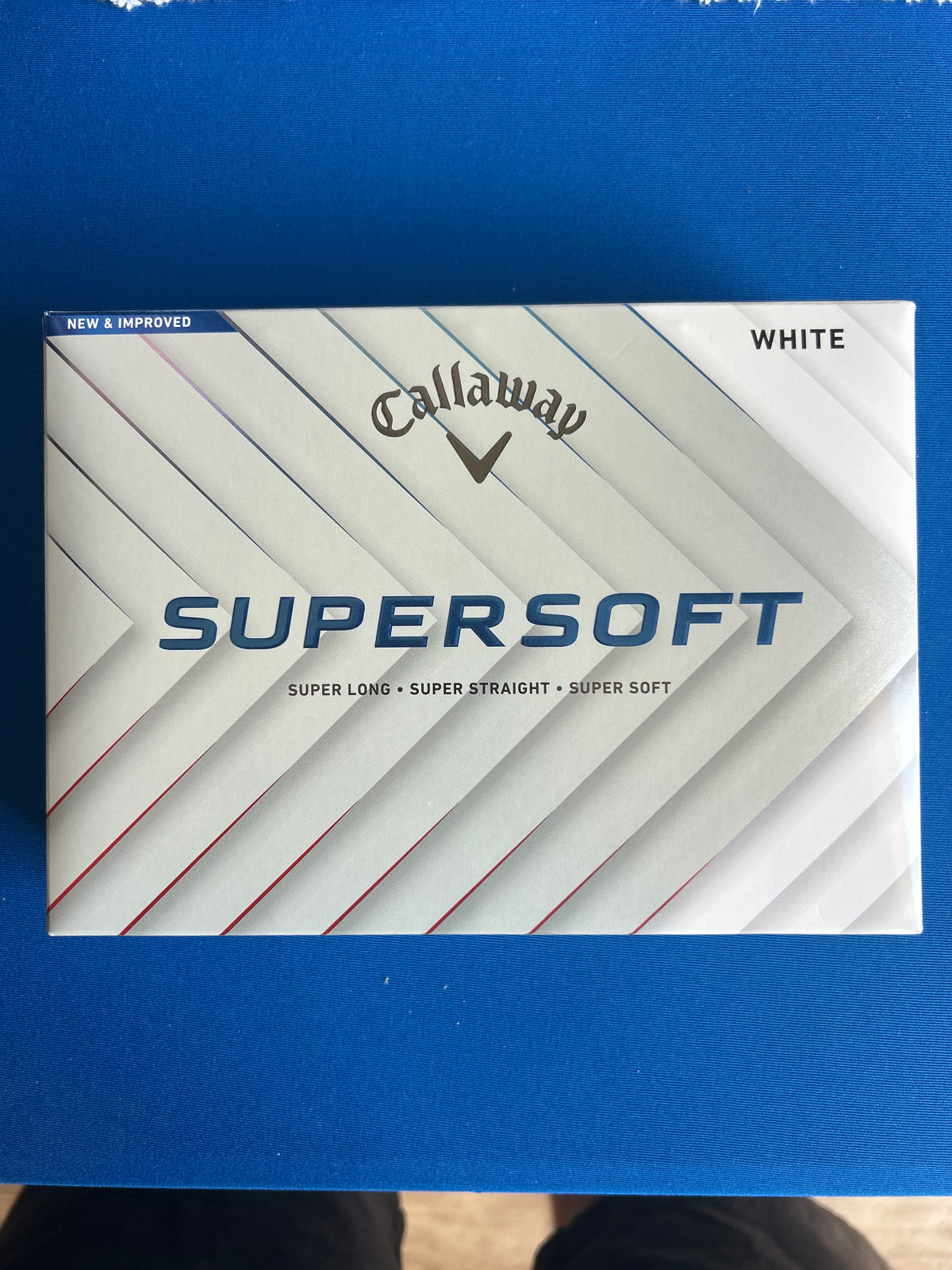 Callaway SuperSoft Golf Balls - One Dozen White