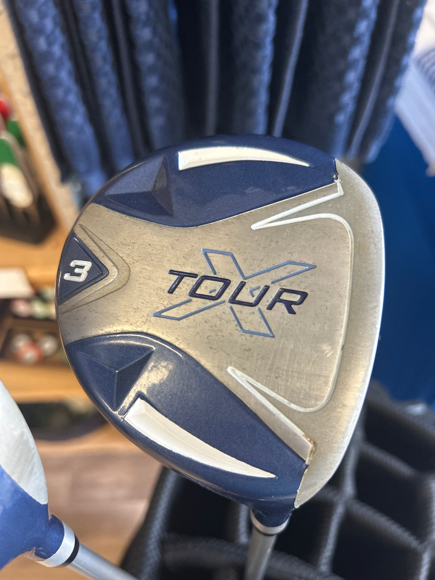 Tour X Ladies Driver, 3-Wood, Hybrid and Putter with Graphite Shafts RH