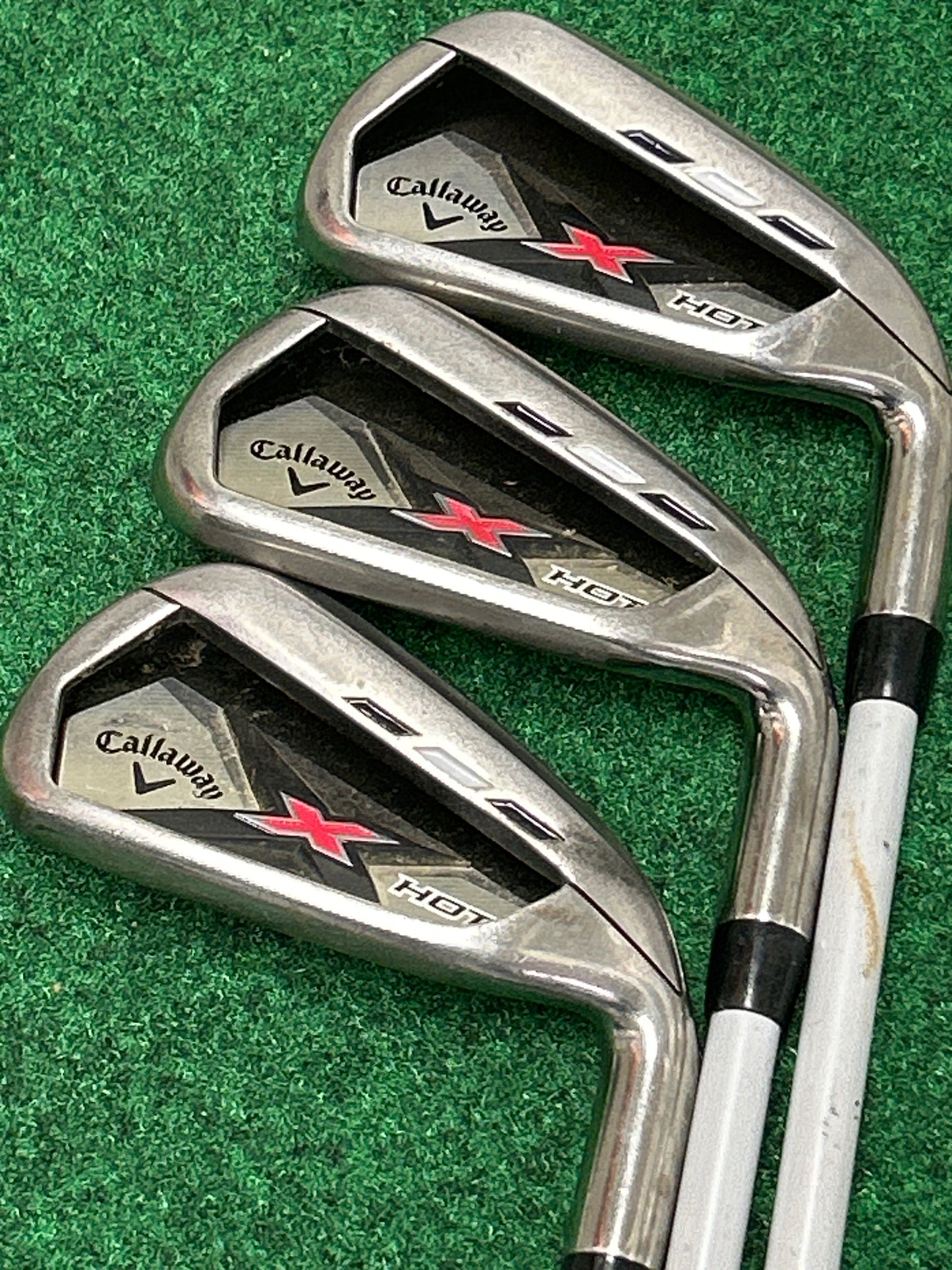 Callaway X-Hot Iron Set (4-9 + SW) Stiff Flex RH