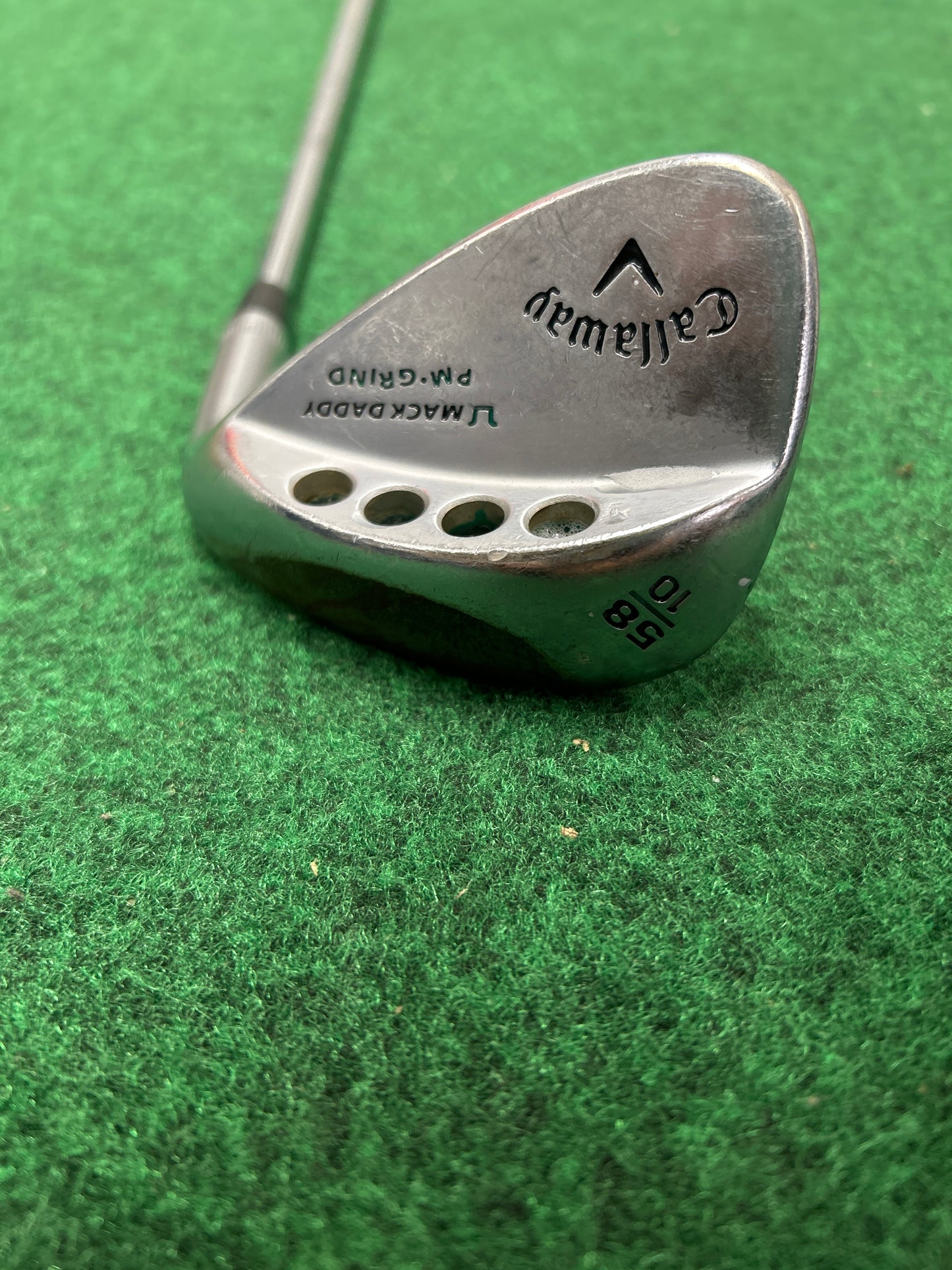 Callaway Mack Daddy PM Grind Wedge Steel shaft 58 degree