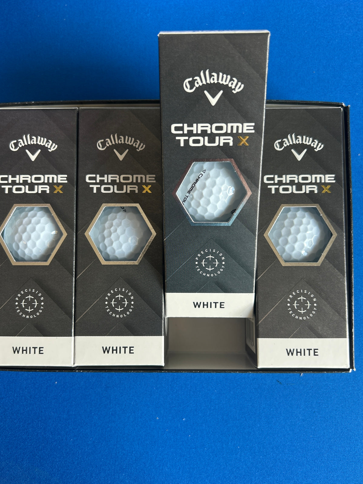 Chrome Tour X- Prior Generation - One Dozen White Balls