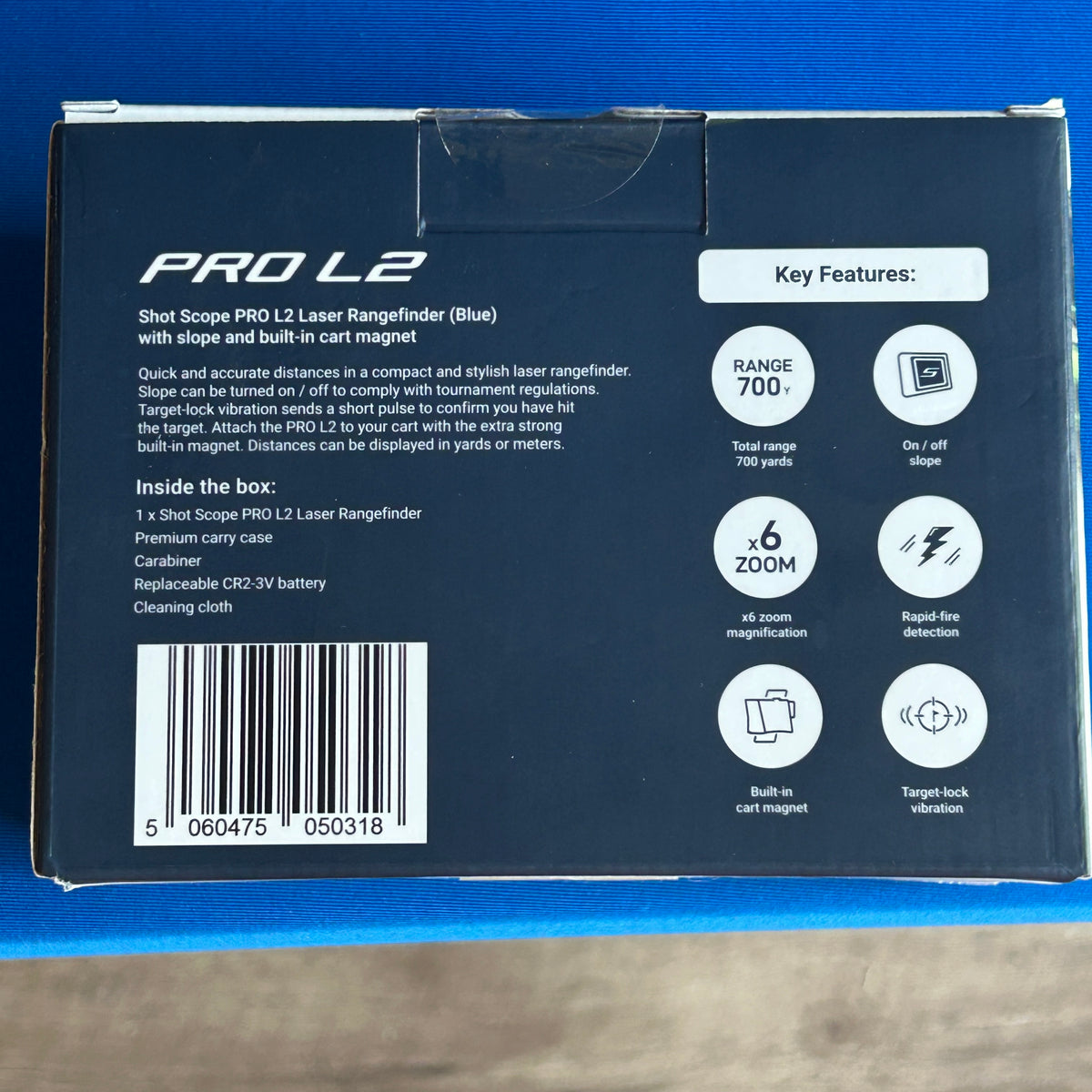 Shot Scope PRO L2 Laser Rangefinder NEW in box