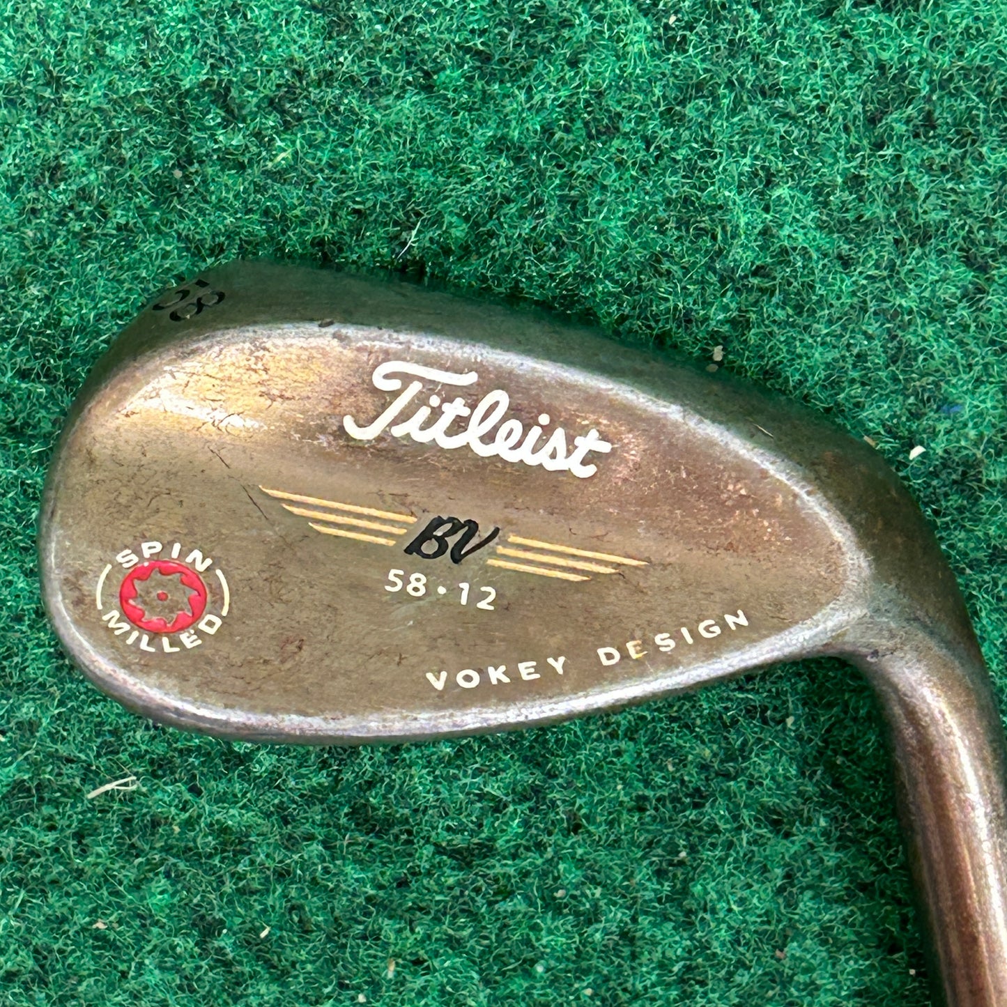 Titleist Vokey Spin Milled Oil Can Wedge 58° / 12° model RH